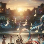 music and arts - relevant illustration