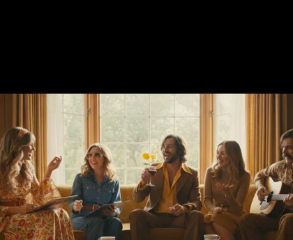 70s fashion - relevant illustration