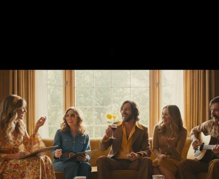 70s fashion - relevant illustration