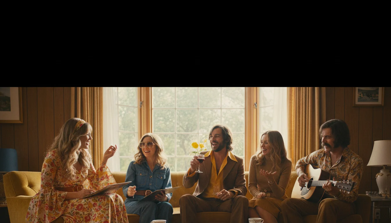 70s fashion - relevant illustration