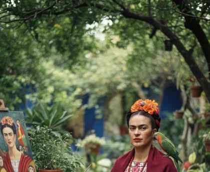 frida kahlo - relevant illustration