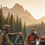 gorpcore - relevant illustration