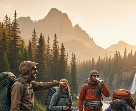 gorpcore - relevant illustration