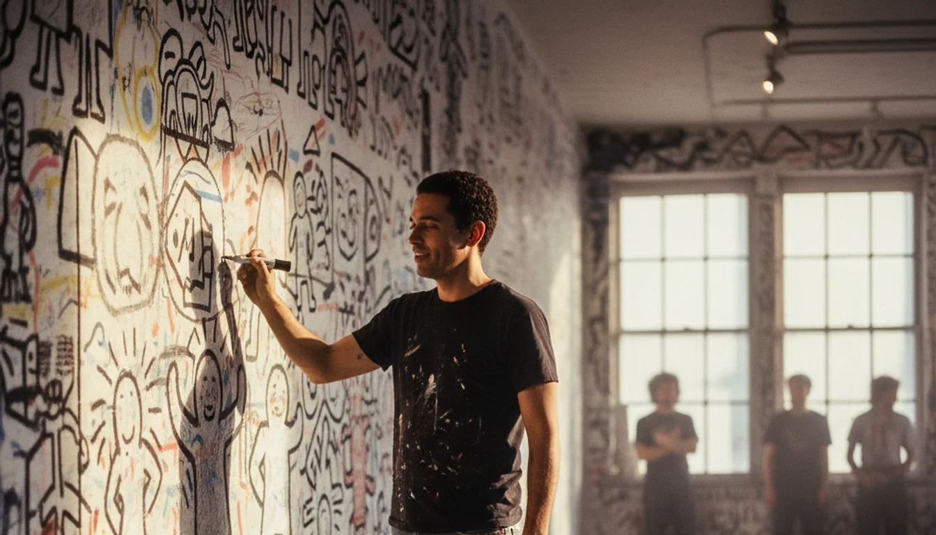 keith haring - relevant illustration