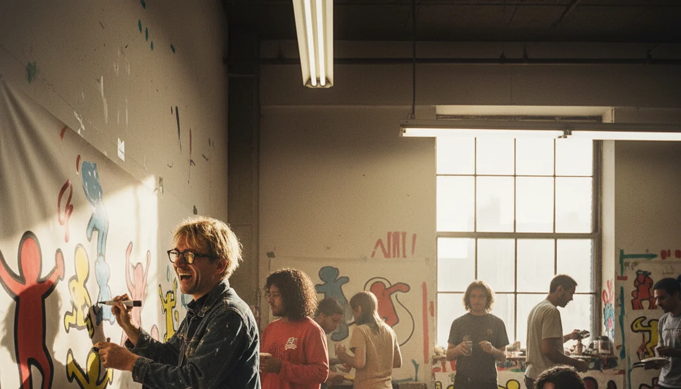 keith haring - relevant illustration