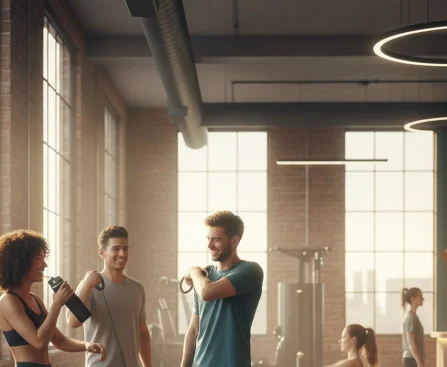 lifestyle gym - relevant illustration