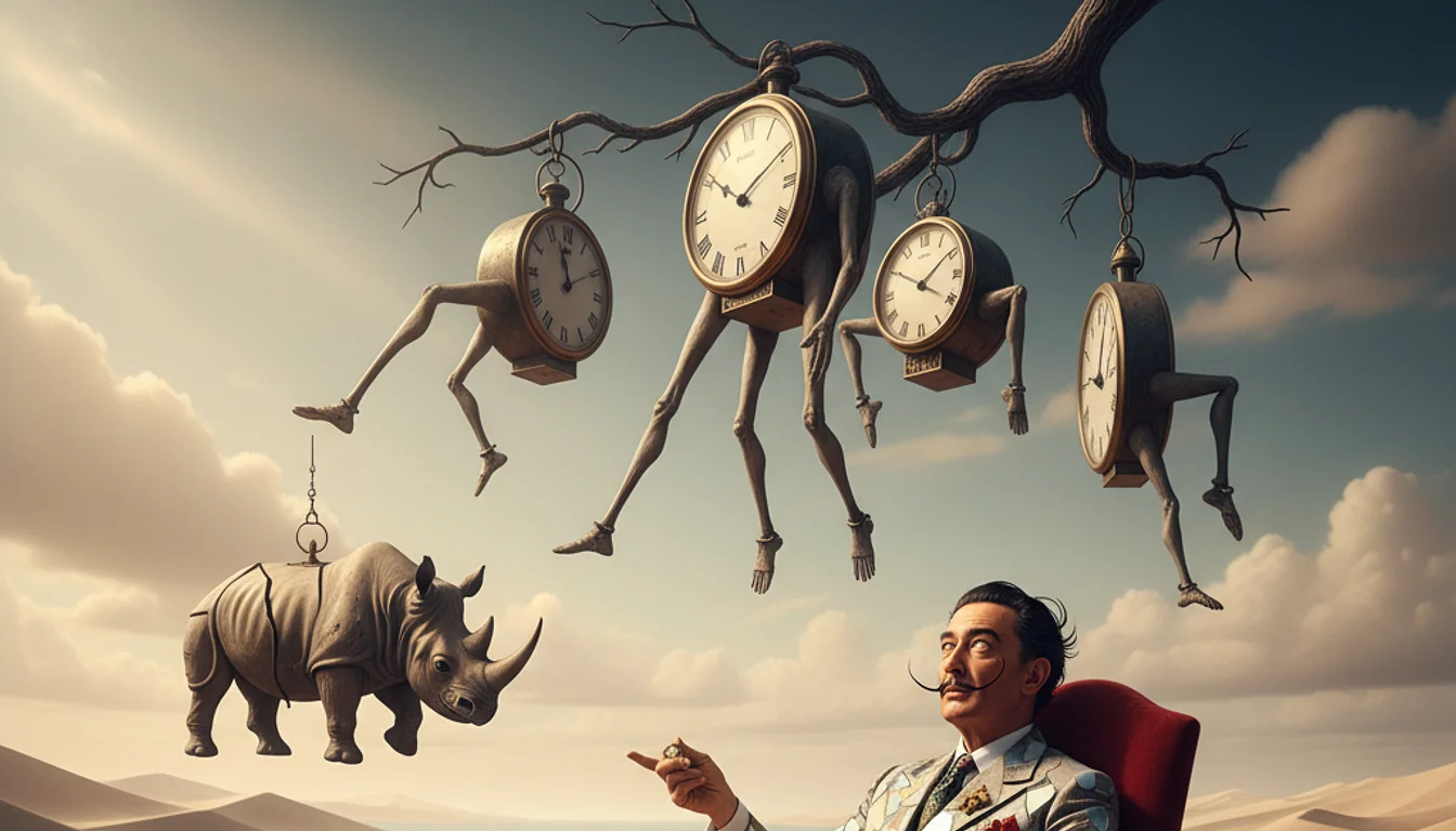 salvador dali - relevant illustration