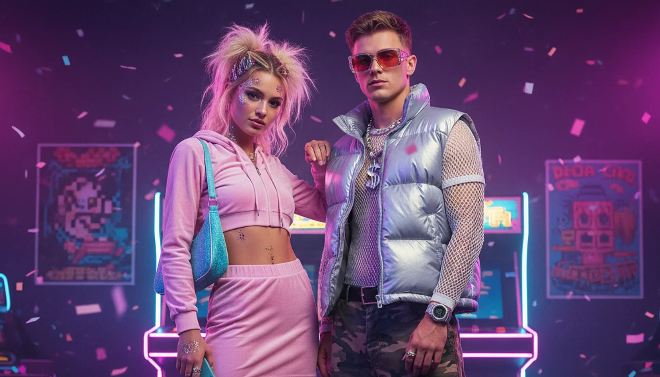 y2k outfits - relevant illustration