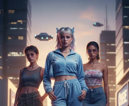 y2k outfits - relevant illustration