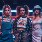 90s fashion women - relevant illustration