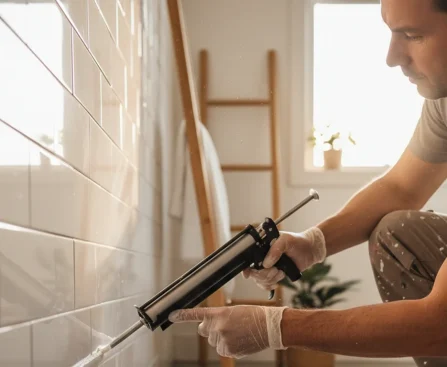 caulking tricks - relevant illustration