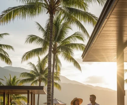 lifestyle resort - relevant illustration