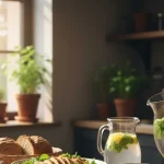 simple nutritious meals - relevant illustration